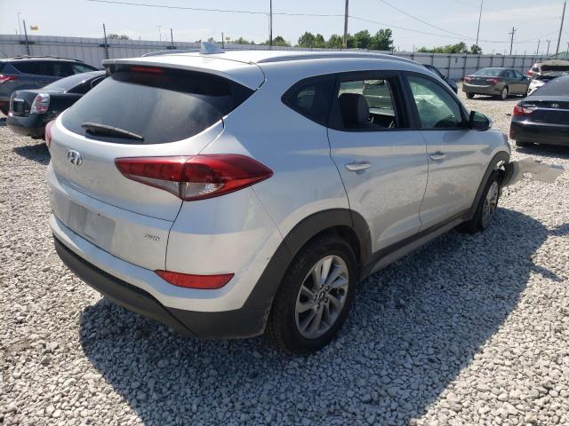 KM8J3CA42JU646306 - 2018 HYUNDAI TUCSON SEL SILVER photo 4