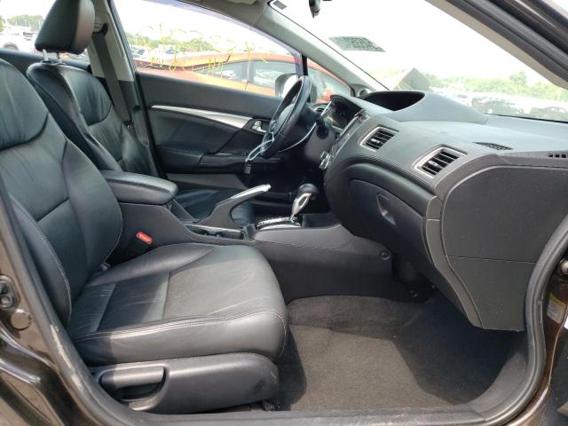 2HGFB2F92EH501756 - 2014 HONDA CIVIC EXL 黑色 照片 5