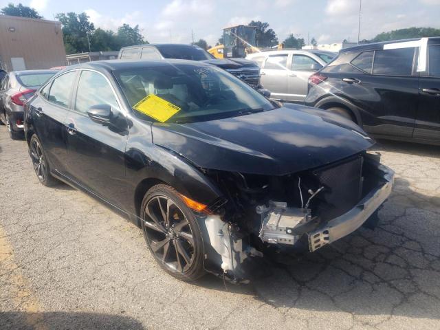 2HGFC2F84LH524568 - 2020 HONDA CIVIC SPOR BLACK photo 1