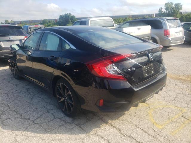 2HGFC2F84LH524568 - 2020 HONDA CIVIC SPOR BLACK photo 3