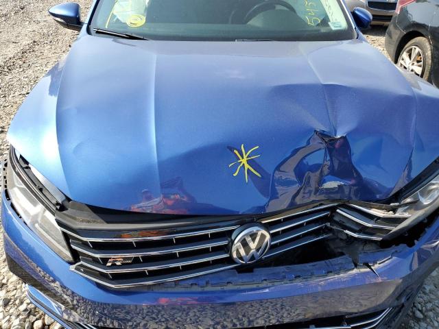 1VWDT7A37HC066000 - 2017 VOLKSWAGEN PASSAT R-L BLUE photo 7