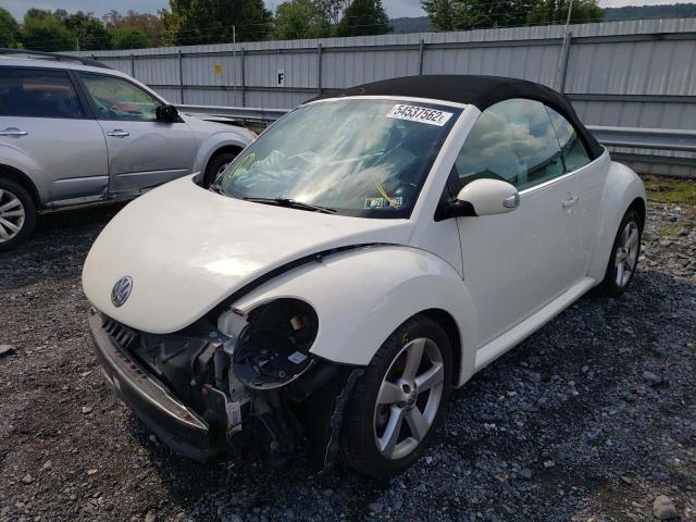 3VWFF31Y17M421793 - 2007 VOLKSWAGEN NEW BEETLE TRIPLE WHITE  photo 2