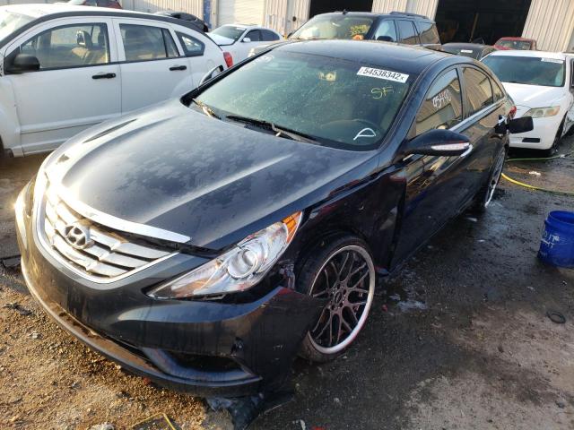 5NPEC4AB6BH194706 - 2011 HYUNDAI SONATA SE BLACK photo 2