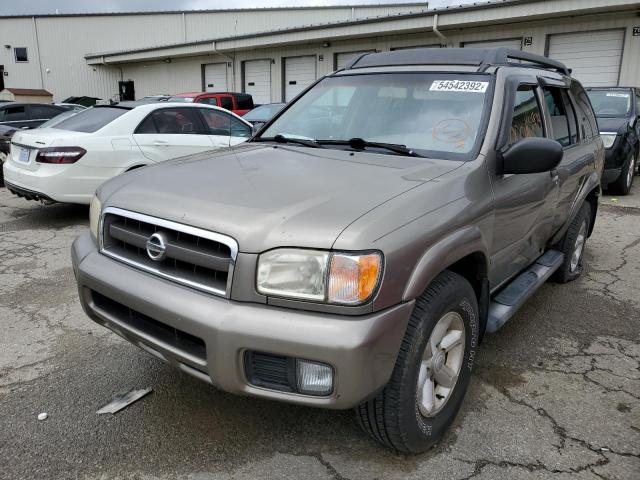 JN8DR09Y23W823809 - 2003 NISSAN PATHFINDER TAN photo 2