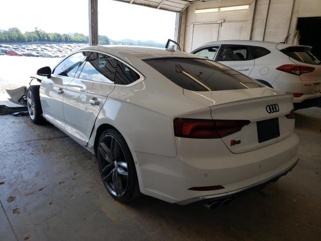 WAUC4CF51KA002811 - 2019 AUDI S5 PRESTIG WHITE photo 3