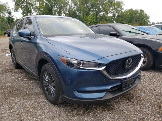 JM3KFABM8L1837128 - 2020 MAZDA CX-5 SPORT BLUE photo 1