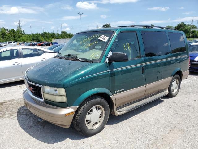 1GKDM19X92B511391 - 2002 GMC SAFARI XT GREEN photo 2