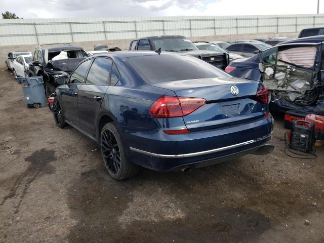 1VWLA7A35KC011571 - 2019 VOLKSWAGEN PASSAT WOL BLUE photo 3