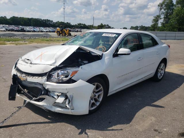 1G11C5SL6FF295216 - 2015 CHEVROLET MALIBU 1LT WHITE photo 2