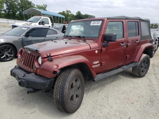 1J4GA59167L170029 - 2007 JEEP WRANGLER S BURGUNDY photo 2