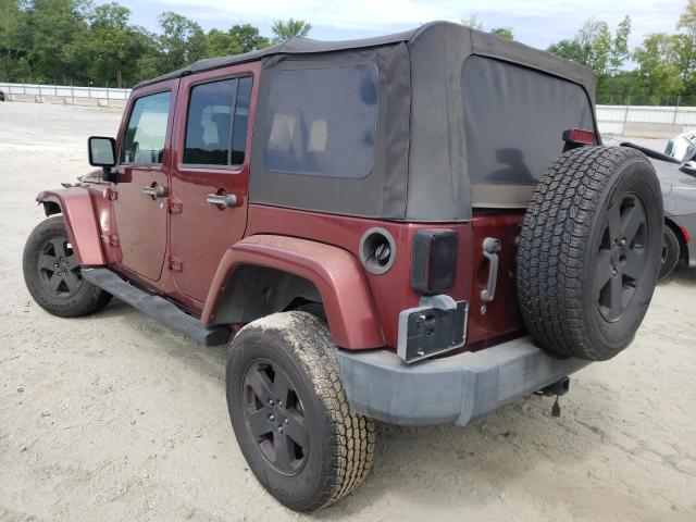 1J4GA59167L170029 - 2007 JEEP WRANGLER S BURGUNDY photo 3