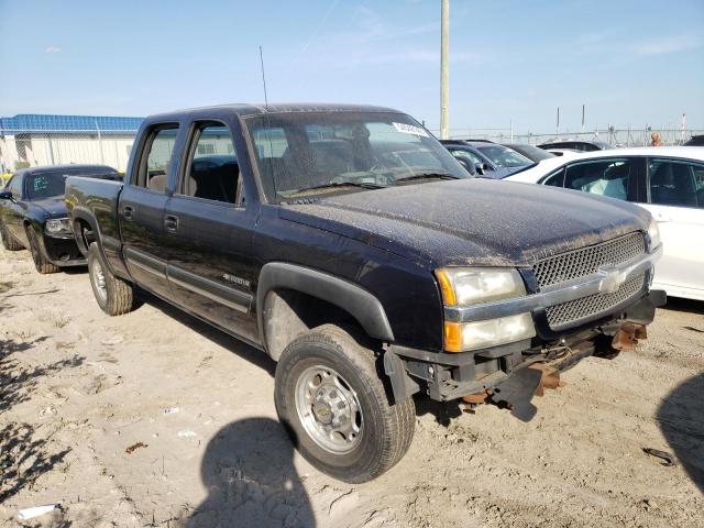 1GCGC13U65F843053 - 2005 CHEVROLET SILVERADO BLUE photo 1