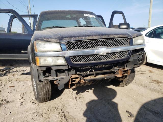 1GCGC13U65F843053 - 2005 CHEVROLET SILVERADO BLUE photo 9