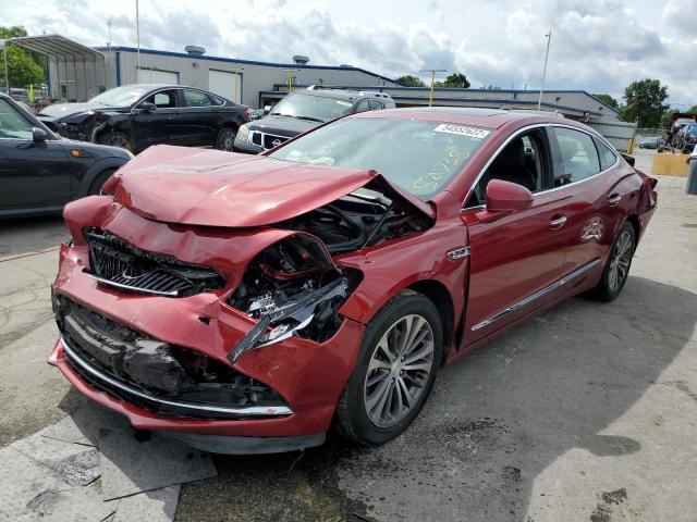 1G4ZR5SS0KU131221 - 2019 BUICK LACROSSE E BURGUNDY photo 2