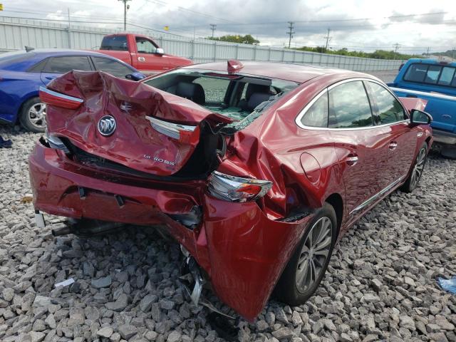1G4ZR5SS0KU131221 - 2019 BUICK LACROSSE E BURGUNDY photo 4