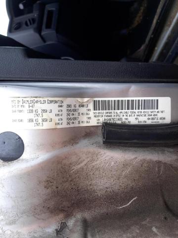 1J8HG48K78C110655 - 2008 JEEP COMMANDER ვერცხლისფერი ფოტო 10