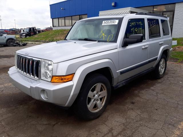 1J8HG48K78C110655 - 2008 JEEP COMMANDER ვერცხლისფერი ფოტო 2