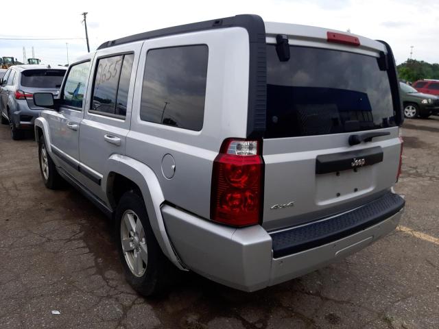 1J8HG48K78C110655 - 2008 JEEP COMMANDER ვერცხლისფერი ფოტო 3