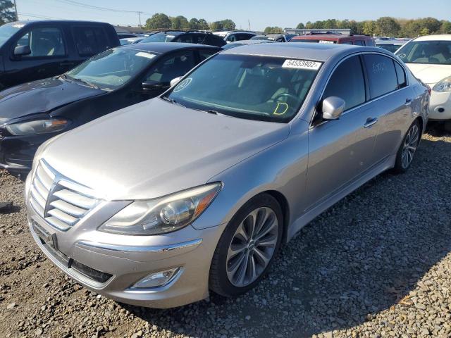 KMHGC4DH9DU235813 - 2013 HYUNDAI GENESIS 5. SILVER photo 2