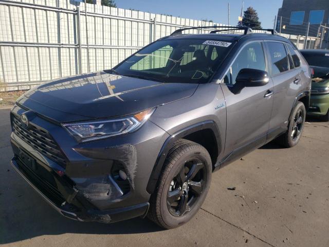 JTMEWRFV7LD540874 - 2020 TOYOTA RAV4 XSE CHARCOAL photo 2