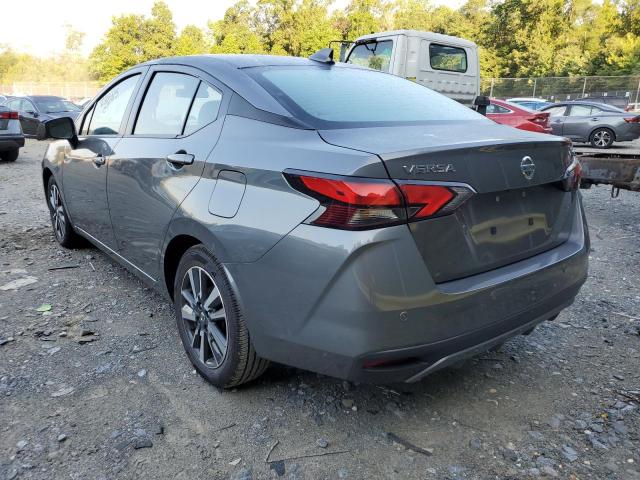 3N1CN8EV6ML851572 - 2021 NISSAN VERSA SV GRAY photo 3