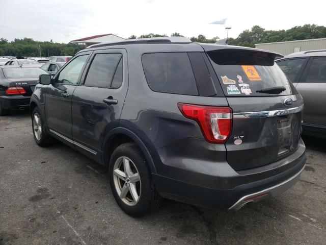 1FM5K8D83GGB57453 - 2016 FORD EXPLORER X CHARCOAL photo 3