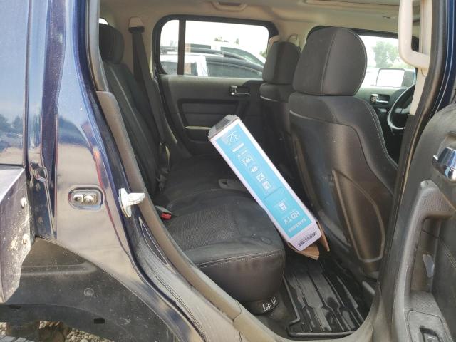 5GTDN13E778125100 - 2007 HUMMER H3 BLUE photo 6