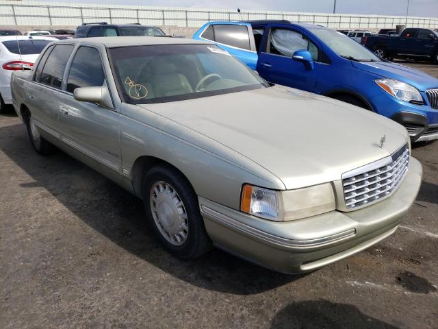 1G6KD52Y8VU208384 - 1997 CADILLAC DEVILLE BEIGE photo 1