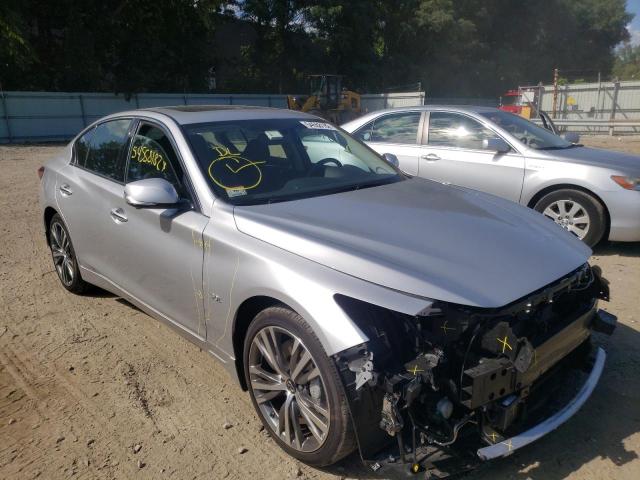 JN1EV7AR3LM256596 - 2020 INFINITI Q50 PURE GRAY photo 1