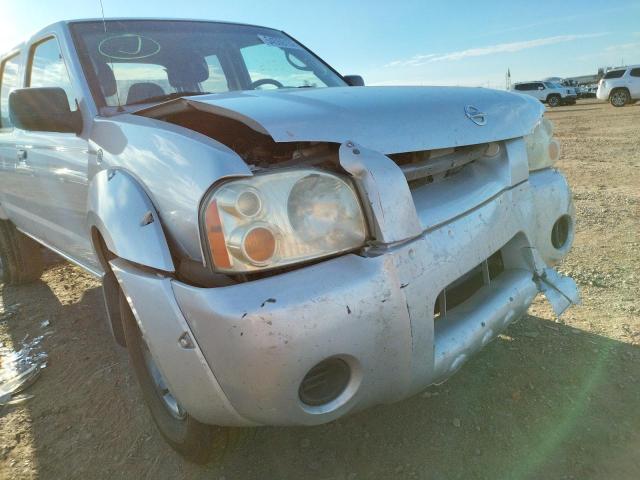 1N6ED27T44C410680 - 2004 NISSAN FRONTIER C SILVER photo 9