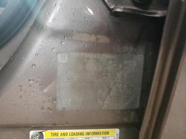 1G1ZC5E15BF270234 - 2011 CHEVROLET MALIBU 1LT ნაცრისფერი ფოტო 10