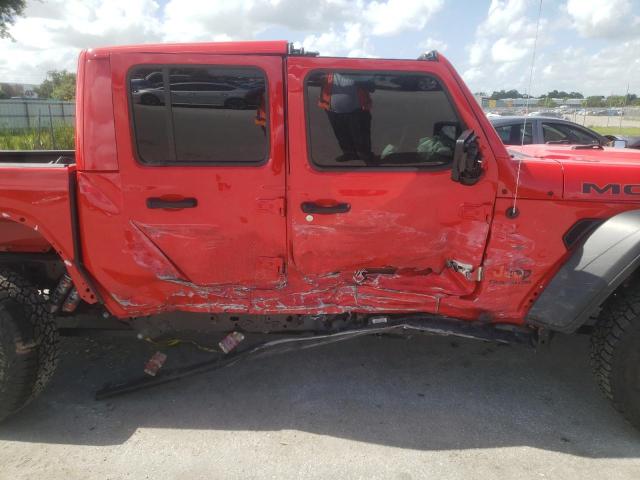 1C6JJTEG7NL145980 - 2022 JEEP GLADIATOR RED photo 9