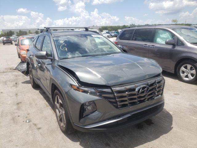 5NMJC3AE4NH120558 - 2022 HYUNDAI TUCSON SEL GRAY photo 1