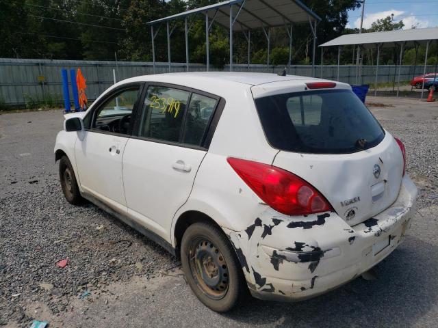 3N1BC1CP9BL434277 - 2011 NISSAN VERSA S WHITE photo 3