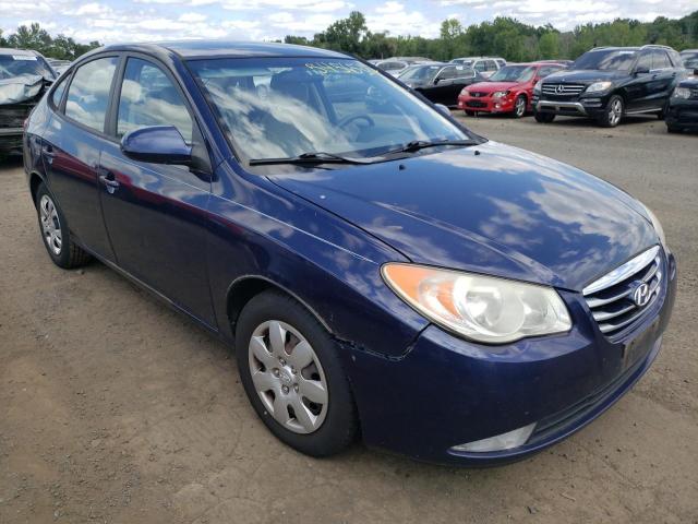 KMHDU4AD9AU182267 - 2010 HYUNDAI ELANTRA BLUE photo 1