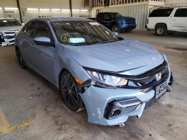 SHHFK7H43LU211699 - 2020 HONDA CIVIC SPOR BLUE photo 1