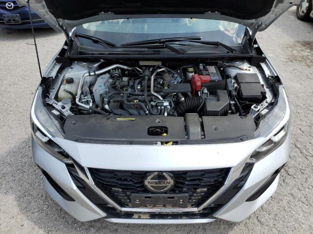 3N1AB8CV6MY311550 - 2021 NISSAN SENTRA SV SILVER photo 7