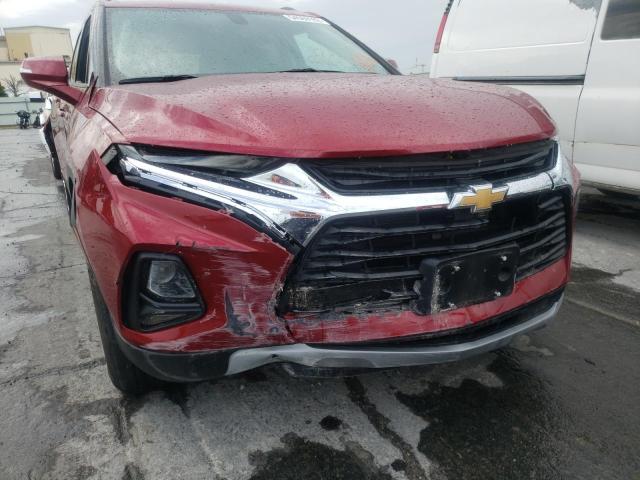 3GNKBDRS8KS703976 - 2019 CHEVROLET BLAZER 3LT BURGUNDY photo 9