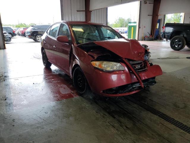 KMHDU4AD4AU985441 - 2010 HYUNDAI ELANTRA BURGUNDY photo 1