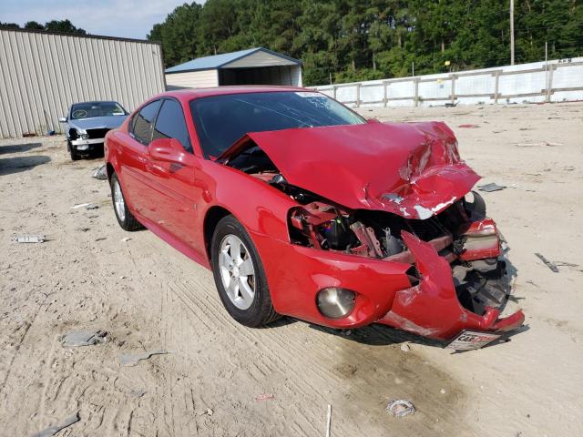 2G2WP552671238340 - 2007 PONTIAC GRAND PRIX RED photo 1