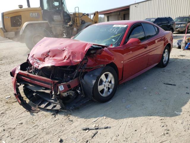 2G2WP552671238340 - 2007 PONTIAC GRAND PRIX RED photo 2