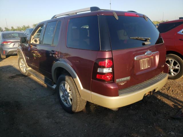 1FMEU74E56UB69095 - 2006 FORD EXPLORER E MAROON photo 3