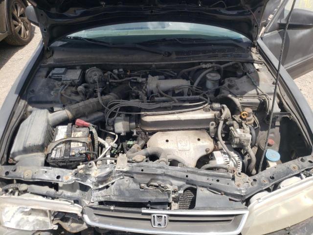 1HGCD5630VA066342 - 1997 HONDA ACCORD LX BLACK photo 7