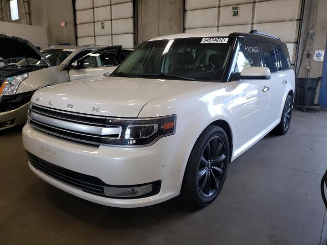 2FMHK6DT9EBD28331 - 2014 FORD FLEX TWO TONE photo 2