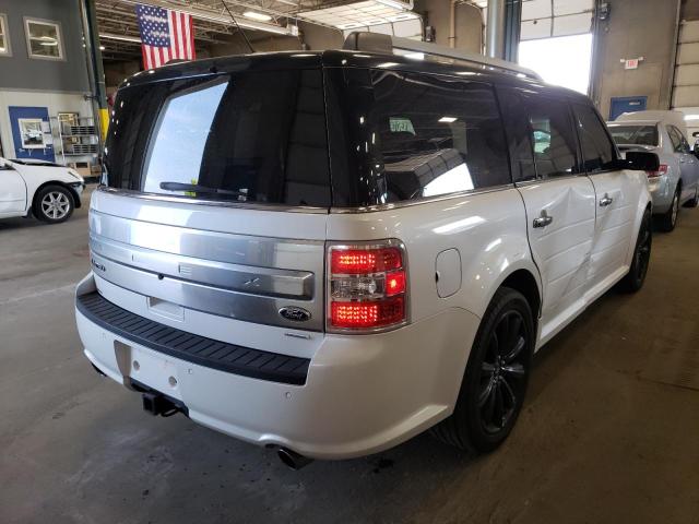 2FMHK6DT9EBD28331 - 2014 FORD FLEX TWO TONE photo 4