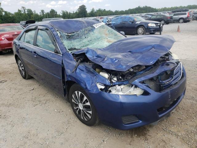 4T1BF3EK0AU535130 - 2010 TOYOTA CAMRY BASE BLUE photo 1