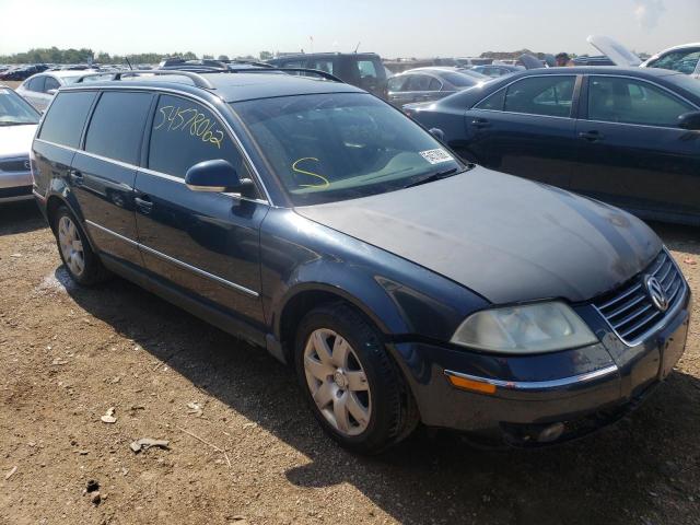 WVWCD63B35E144654 - 2005 VOLKSWAGEN PASSAT GLS BLUE photo 1