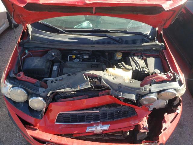 1G1JA5SH5E4210989 - 2014 CHEVROLET SONIC LS RED photo 7