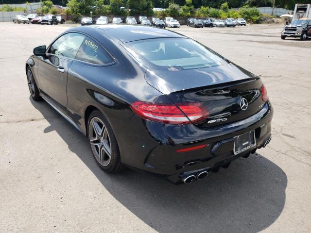 WDDWJ6EB1KF806214 - 2019 MERCEDES-BENZ C 43 AMG BLACK photo 3