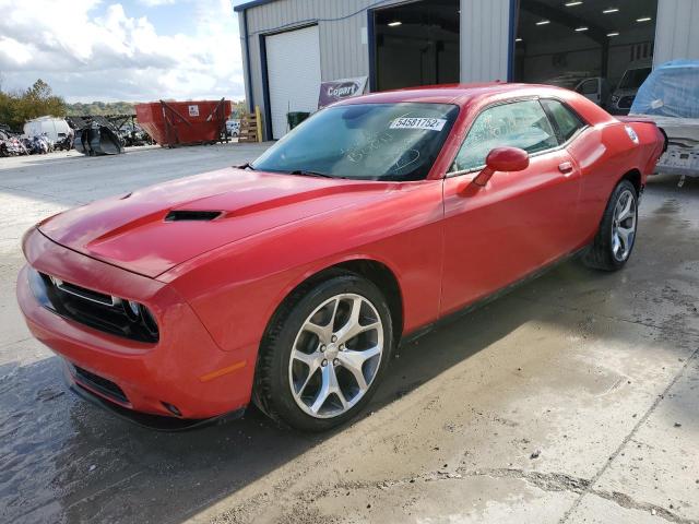 2C3CDZAG7GH146018 - 2016 DODGE CHALLENGER RED photo 2